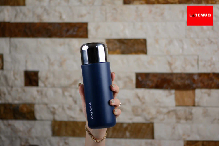 تراول ماگ اینجوی تایمenjoy time سورمه ای