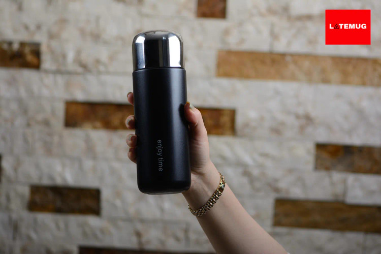 تراول ماگ اینجوی تایم enjoy time مشکی