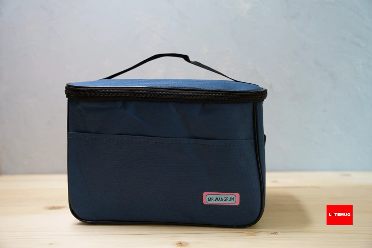 کیف ظرف غذا(لانچبگ) عایق حرارتی رنگ سرمه ای