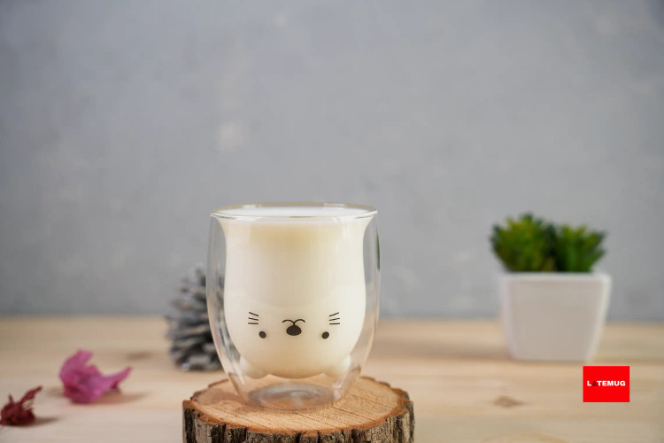 ماگ پیرکس دو جداره خرسی