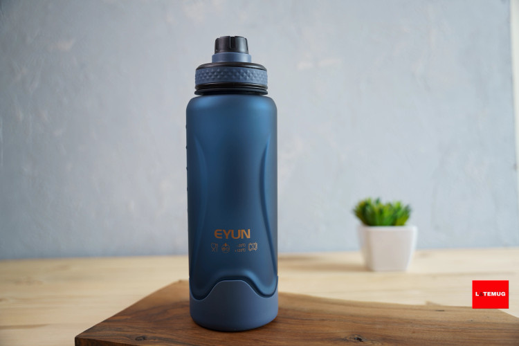 قمقمه یک لیتری ایون EYUN رنگ آبی