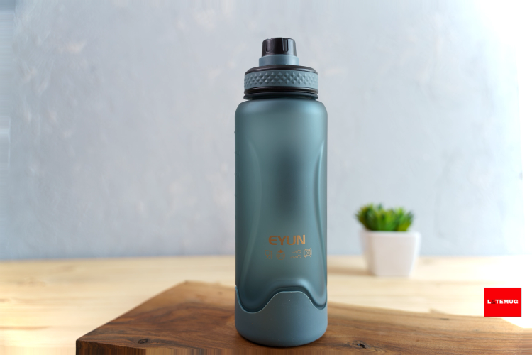 قمقمه یک لیتری ایون EYUN رنگ خاکستری