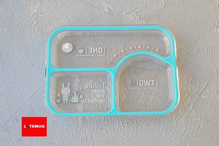 دارای واشر جدا برای هر قسمت روی درب هست بنابراین غذاها نه با هم قاطی، میشن و نه به بیرون نشت میکنن