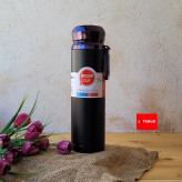 فلاسک درب الماسی یک لیتری استیل رنگ مشکی