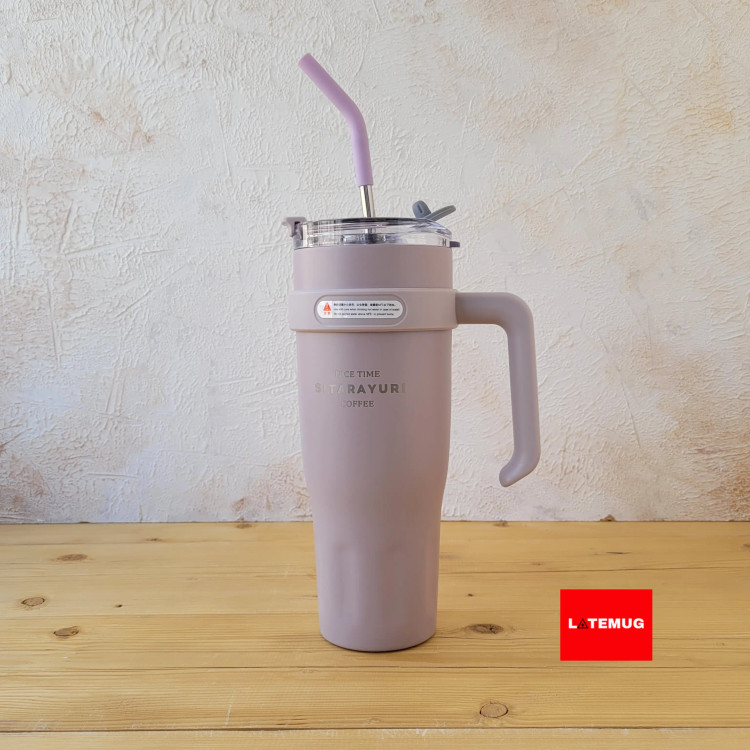 تامبلر دسته بغل سیتارایوری حجم 1200میل بنفش کم رنگ