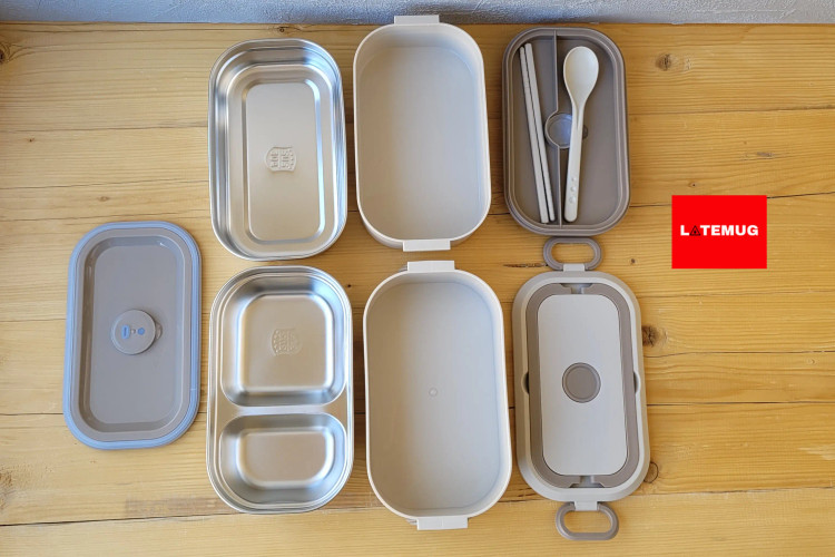 قسمتهای استیل از قسمتهای پلاستیکی جدا میشن و قابل استفاده در فر و گرمکن هستند